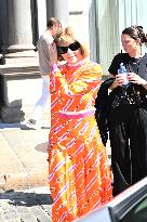 NYFW - Anna Wintour Outside Proenza Schouler