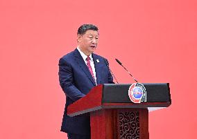 Xi Jinping And International Guests At FOCAC 2024 - Beijing