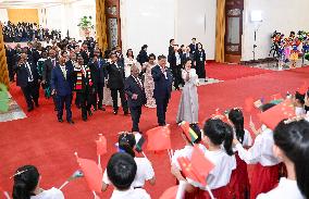 Xi Jinping And International Guests At FOCAC 2024 - Beijing