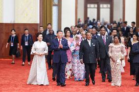 Xi Jinping And International Guests At FOCAC 2024 - Beijing