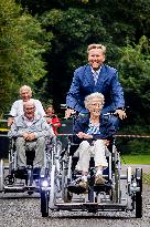 King Willem-Alexander At 75th anniversary of the National Association de Zonnebloem - Netherlands