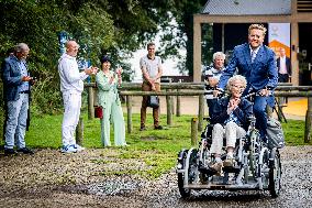 King Willem-Alexander At 75th anniversary of the National Association de Zonnebloem - Netherlands