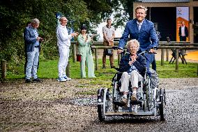 King Willem-Alexander At 75th anniversary of the National Association de Zonnebloem - Netherlands