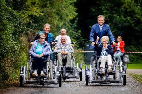 King Willem-Alexander At 75th anniversary of the National Association de Zonnebloem - Netherlands