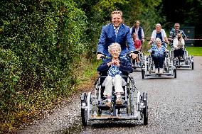 King Willem-Alexander At 75th anniversary of the National Association de Zonnebloem - Netherlands