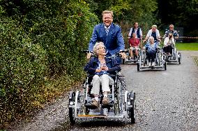 King Willem-Alexander At 75th anniversary of the National Association de Zonnebloem - Netherlands