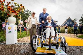 King Willem-Alexander At 75th anniversary of the National Association de Zonnebloem - Netherlands