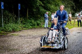 King Willem-Alexander At 75th anniversary of the National Association de Zonnebloem - Netherlands