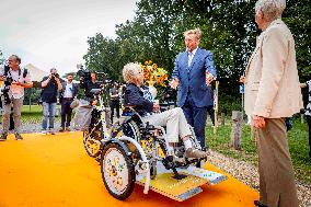 King Willem-Alexander At 75th anniversary of the National Association de Zonnebloem - Netherlands