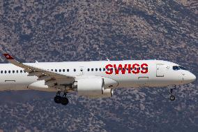 Swiss Bombardier A220-300 Aircraft