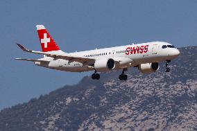 Swiss Bombardier A220-300 Aircraft