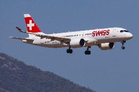 Swiss Bombardier A220-300 Aircraft