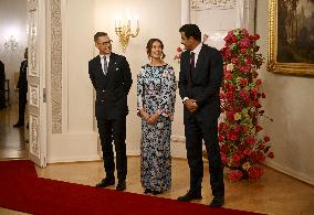 Emir of Qatar, Sheikh Tamim bin Hamad al-Thani during official state visit to Finland