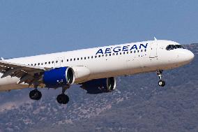 Aegean Airlines Airbus A321NEO Aircraft