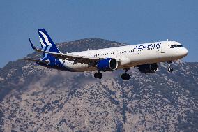 Aegean Airlines Airbus A321NEO Aircraft