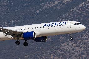 Aegean Airlines Airbus A321NEO Aircraft