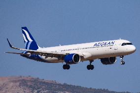 Aegean Airlines Airbus A321NEO Aircraft