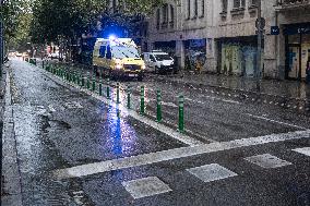 September Starts Rainy In Barcelona.