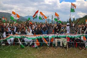 Leader Of The Opposition In Lok Sabha Rahul Gandhi Attends Election Rally In Dooru Anantnag