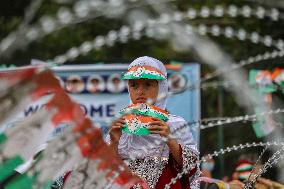 Leader Of The Opposition In Lok Sabha Rahul Gandhi Attends Election Rally In Dooru Anantnag