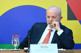 Brazilian President Luiz Inácio Lula Da Silva Congratulates The Best Schools In Brazil.