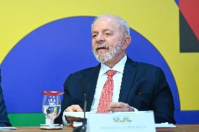 Brazilian President Luiz Inácio Lula Da Silva Congratulates The Best Schools In Brazil.