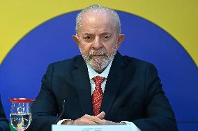 Brazilian President Luiz Inácio Lula Da Silva Congratulates The Best Schools In Brazil.