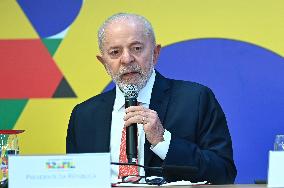 Brazilian President Luiz Inácio Lula Da Silva Congratulates The Best Schools In Brazil.