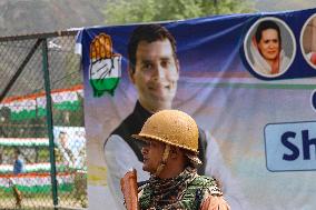 Leader Of The Opposition In Lok Sabha Rahul Gandhi Attends Election Rally In Dooru Anantnag