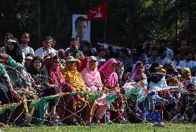 Leader Of The Opposition In Lok Sabha Rahul Gandhi Attends Election Rally In Dooru Anantnag