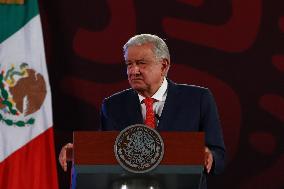 Andres Manuel Lopez Obrador Briefing