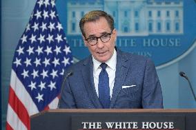 DC: Sec Jean Pierre and Security Advisor Kirby hold a White House press briefing