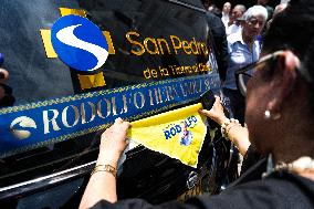 Former Colombian presidential candidate Rodolfo Hernandez Mass and Funeral