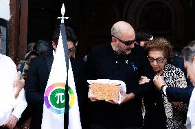 Former Colombian presidential candidate Rodolfo Hernandez Mass and Funeral