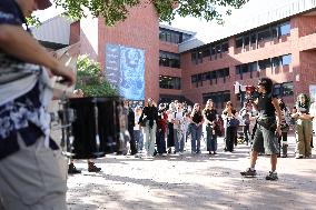 Pro-Palestine Demonstration At Georgetown University