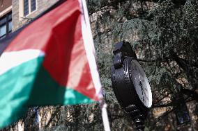 Pro-Palestine Demonstration At Georgetown University