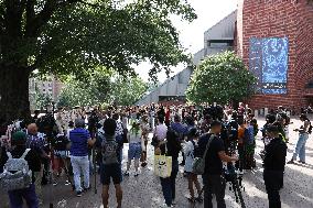 Pro-Palestine Demonstration At Georgetown University