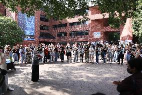 Pro-Palestine Demonstration At Georgetown University