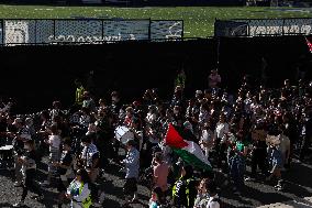 Pro-Palestine Demonstration At Georgetown University