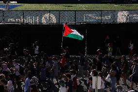 Pro-Palestine Demonstration At Georgetown University