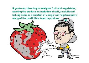 Residual Pesticides Washing