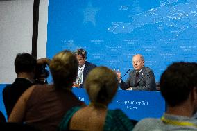 Federal Chancellor Of The Federal Republic Of Germany Olaf Scholz At The European Council