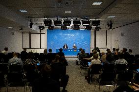 Federal Chancellor Of The Federal Republic Of Germany Olaf Scholz At The European Council