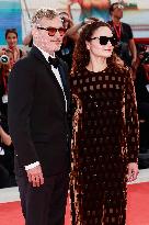 81st Mostra - Joaquin Phoenix And Sister Rain Walk The Red Carpet