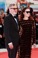 81st Mostra - Joaquin Phoenix And Sister Rain Walk The Red Carpet