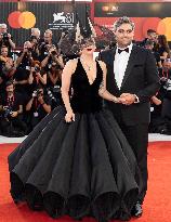 81st Mostra - Lady Gaga And Fiance Walk The Red Carpet