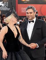 81st Mostra - Lady Gaga And Fiance Walk The Red Carpet