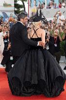 81st Mostra - Lady Gaga And Fiance Walk The Red Carpet