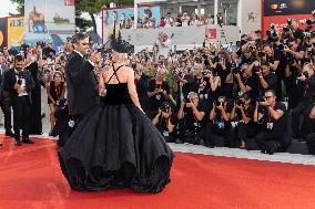 81st Mostra - Lady Gaga And Fiance Walk The Red Carpet