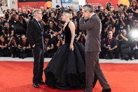 81st Mostra - Lady Gaga And Fiance Walk The Red Carpet